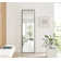 Alcantera Rectangle Metal Frame Wall Mirror Simple and Elegant Modern Design