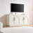 Arden Curved Arch Four Door Sideboard Storage Cabinet with Adjustable Shelve-62483972