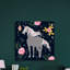 Absher «Flower Garden Unicorn», reproduction sur toile tendue-200056847