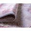 Tapis oriental en lattes de bambou bleu clair Nasheem-557322339