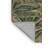Machine Washable Botanical Brown Area Rug-1018184909