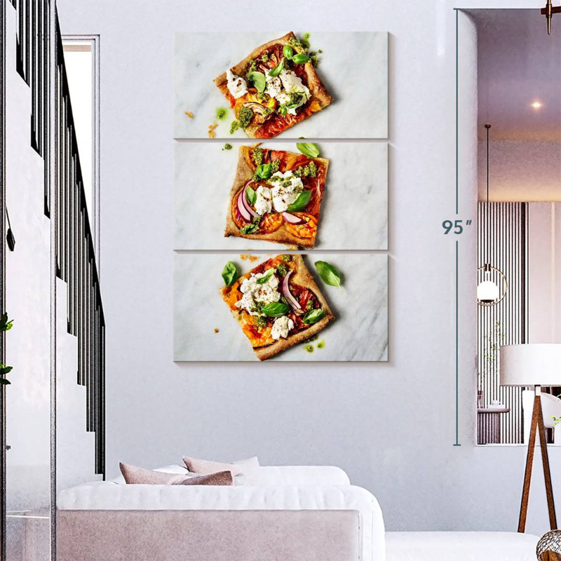 Yarlin Flatbread Pizza Squares, 74" H x 48" W