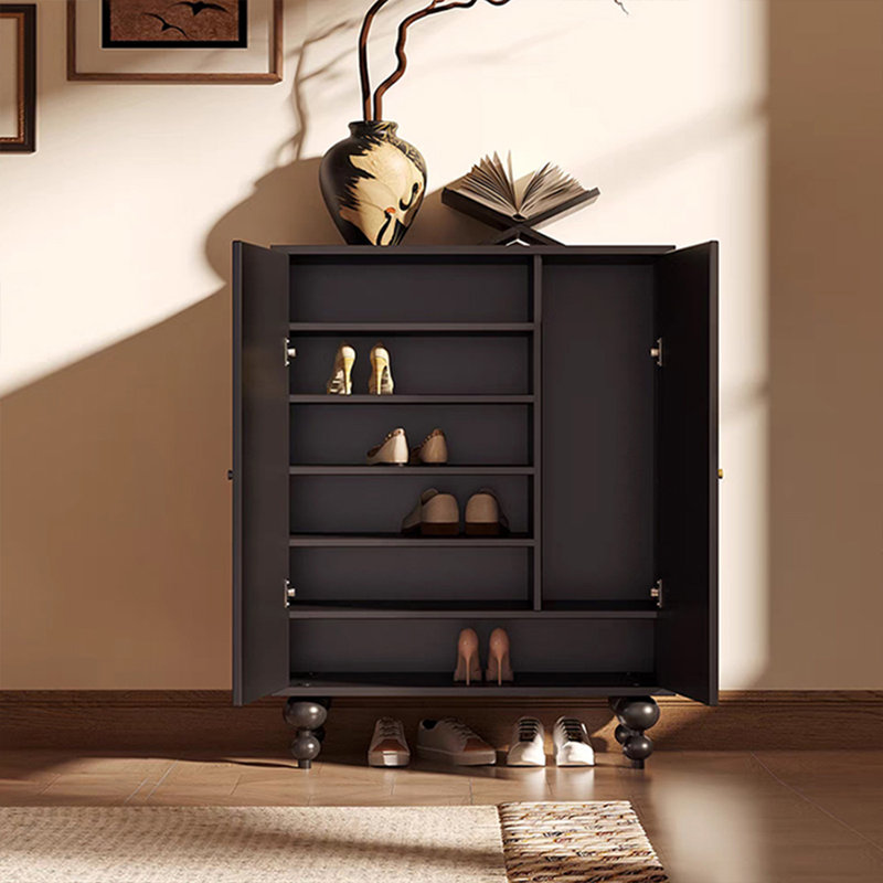 Rangement à chaussures moderne en bois massif