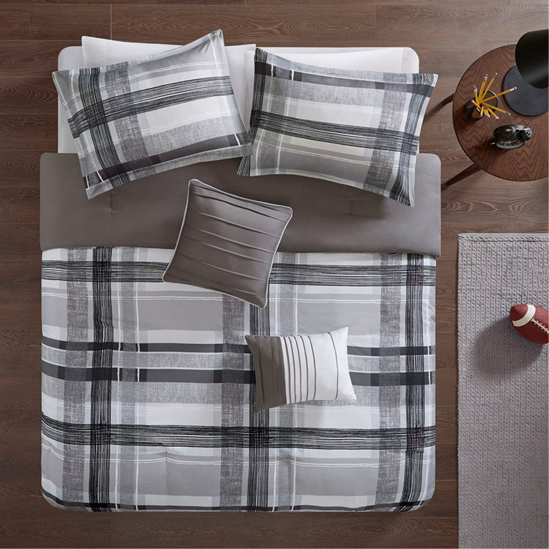 Ensemble d'édredon double / grand, Édredon de grand lit + 4 pièces additionnelles