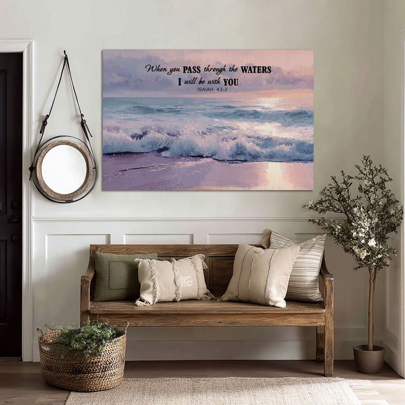 Art mural sur toile Faithful Horizon, L 60 po x H 40 po