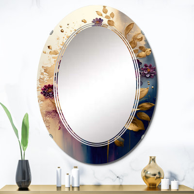 Miroir mural Pompinnian Zinnia
