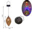 Hanging Solar Lantern Led Garden Lights Metal Lamp Waterproof For Outdoor Decor