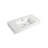 36" Bathroom Resin Sink, Gloss White, 35.19In Depth, 17.79In Width, 4.77In Height, 45.92Lb, & Waterproof Performance White Color, Depth X Width And