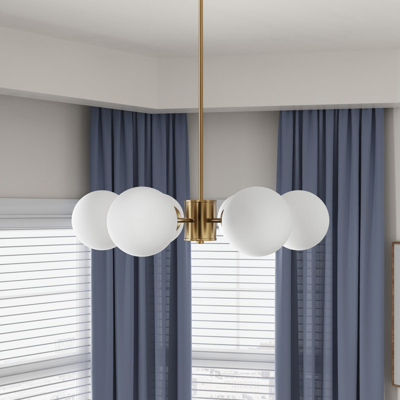 Lustre sphérique 6 lumières Spoutnik