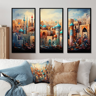 «L'appel de l'islam à la prière», art mural