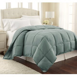 Vilano Springs ® Oversized Down Alternative Comforter with piped Edging and corner loops, Easy care