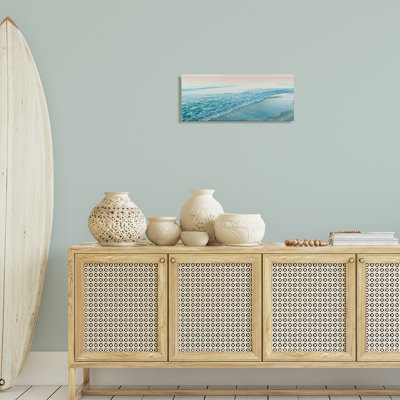 Toile lumineuse au-dessus de la plage, design par Mary Lou Johnson