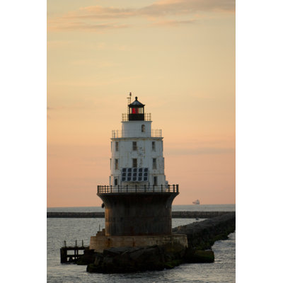 Port du refuge du phare dans le Delaware par Catlane