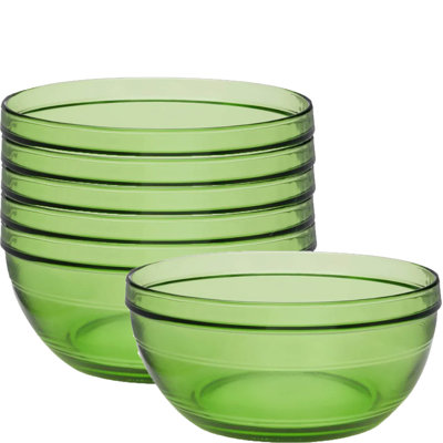 Bol empilable vert Duralex Lys 17 cm