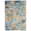 Glosco Abstract Orange/Blue Area Rug-1490861771