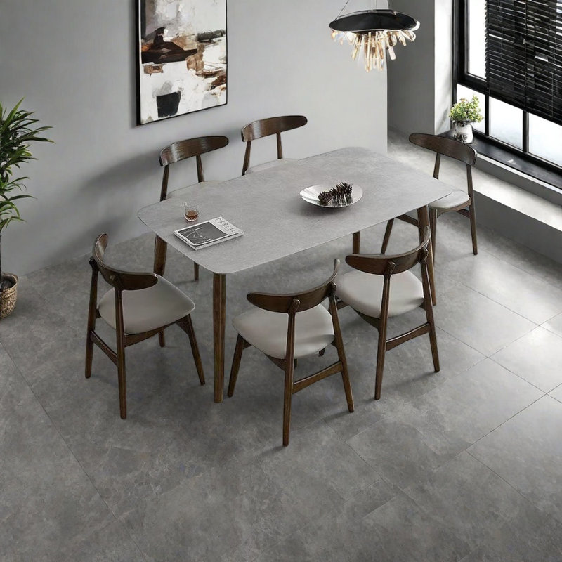 Table Modern Rock, H 29,5 po x L 70,9 po x l 31,5 po