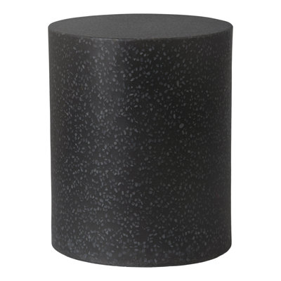 Cylinder 18H" Handcrafted Terrazzo Garden Stool