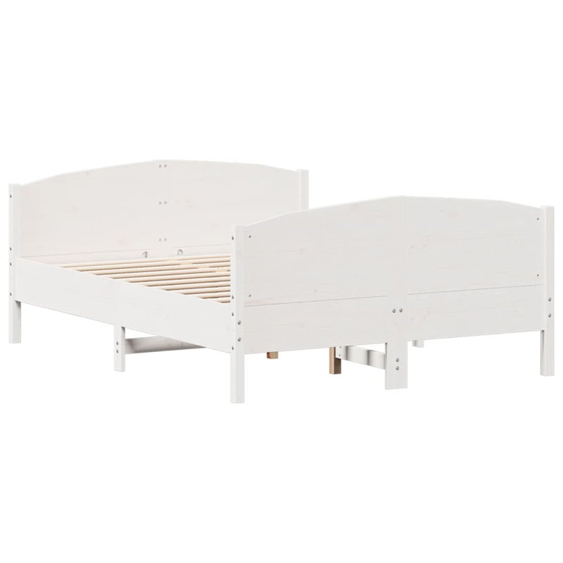 Noal Solid Wood Bed, Double ( 140 x 200 cm)