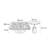 Italian-inspired square coffee table set