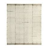Higher Ground Mazie HRG02 Handwoven Moroccan Ivory/Green Area Rug
