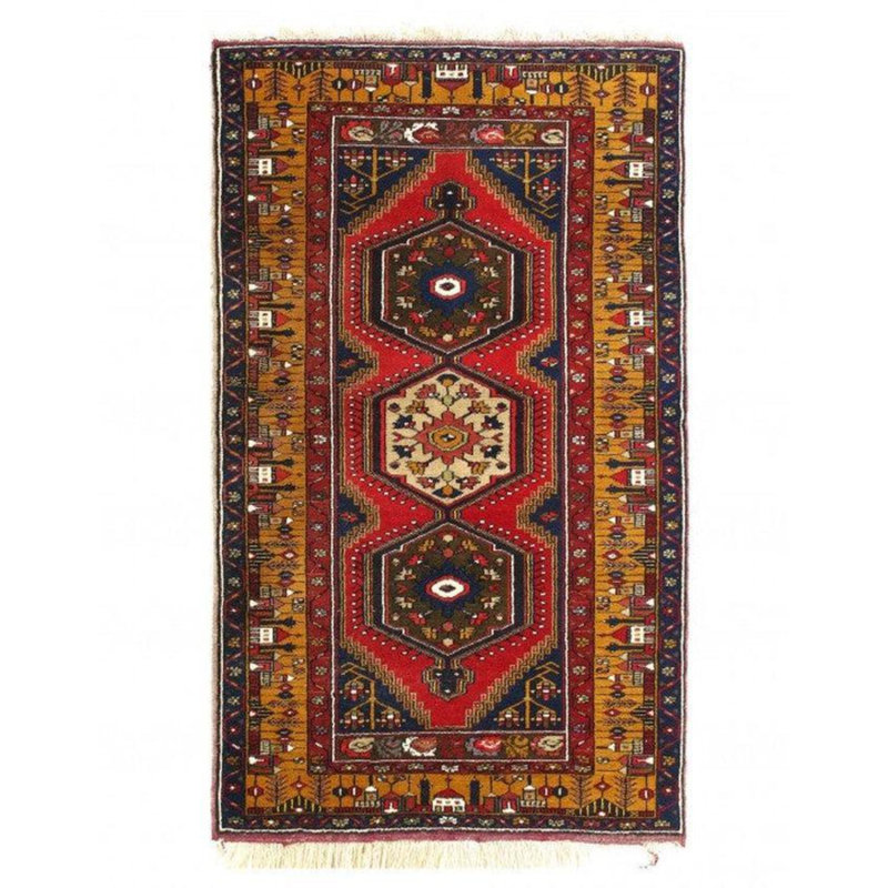 Oriental Area Rug in Red