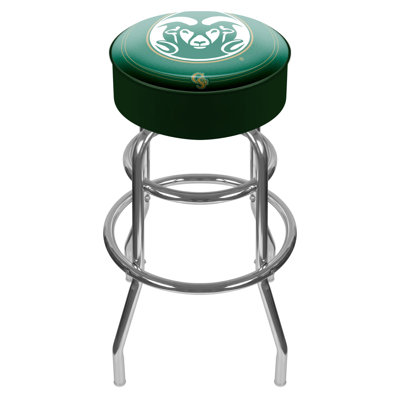 NCAA Swivel Upholstered Counter Stool