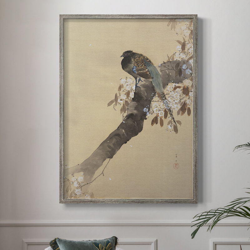 Impression encadrée VintageJapan XX - bois massif