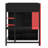 Space-Saving High Sleeper Featuring Workspace, Accessible Wardrobe Storage, and Dynamic LED Light Strips-2016244988