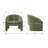 Modern Upholstered Barrel Accent Chair Cozy Round Boucle Arm Chair For Living Room, Guest Room-56467032