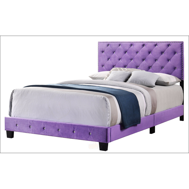 Lit double transitionnel mauve, Mauve, Double