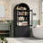 Arched Manufactured Wood Bathroom Cabinet-1962368432