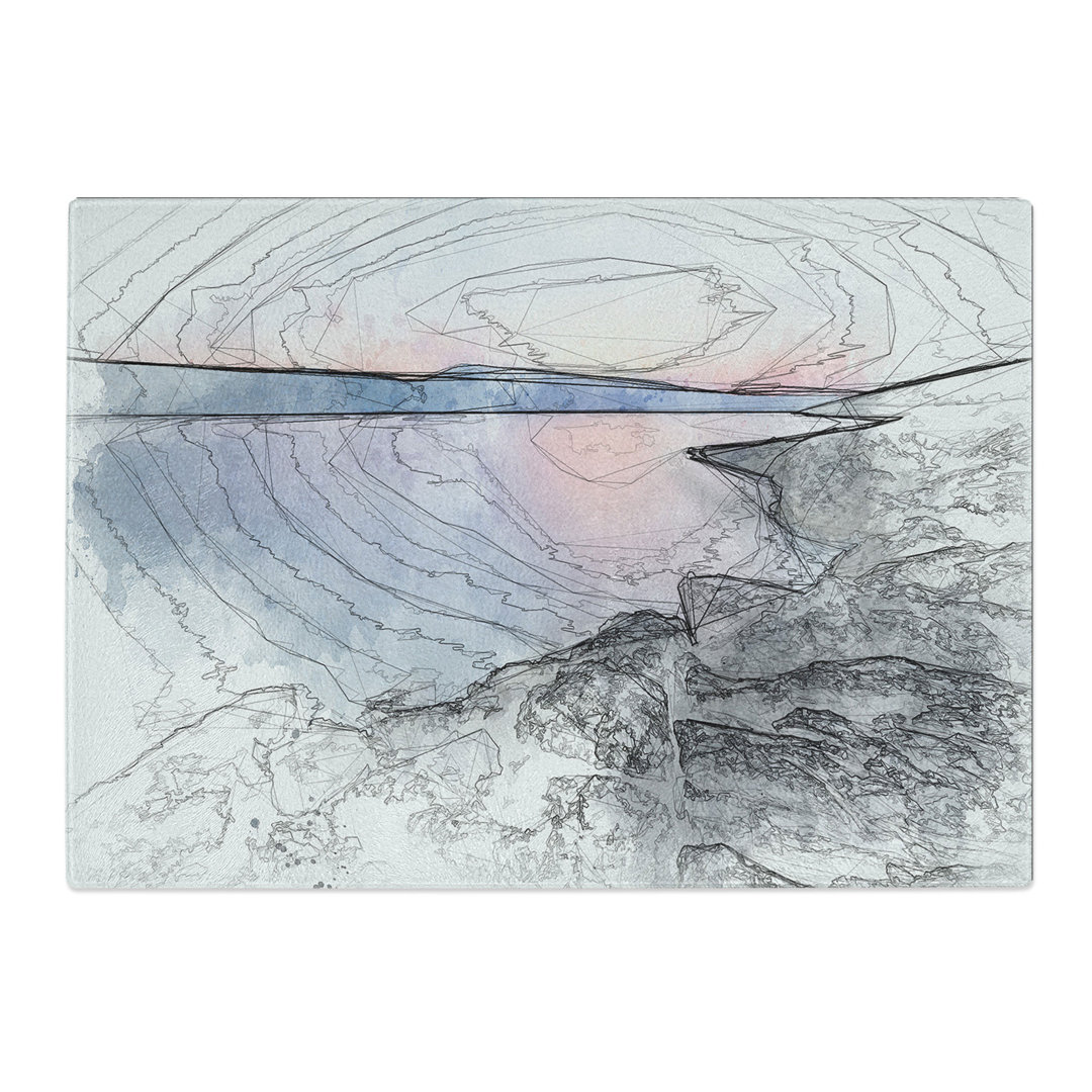 Tempered Glass Premantura in Istria Croatia Chopping Board