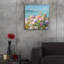 «Beach Hydrangeas» par Danhui Nai, art mural en verre acrylique-1812504165