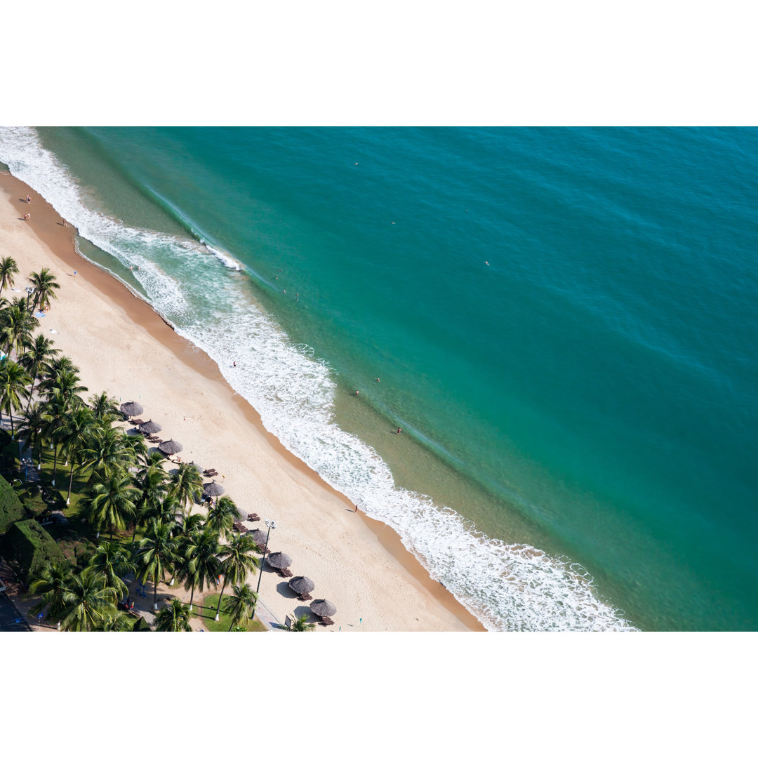 Nha Trang City Beach - Wrapped Canvas Print