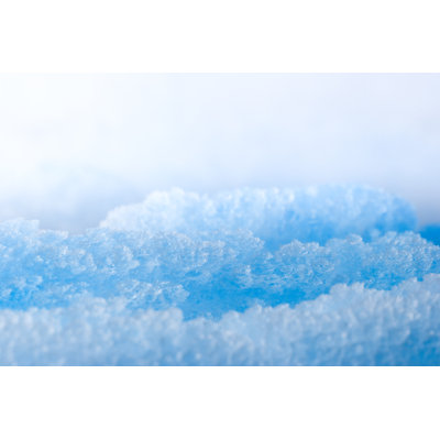 Blue Ice Crystals by Fentino - Wrapped Canvas Print