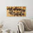 Elegant Decorative Wooden Wall Accessory, Walnut & Black, 11.8 x 1.2 x 22.8 inches | 100% Real Wood Construction, Thickness: 1.2 inches | Unique Color Variations for a Stylish Home Décor Accent