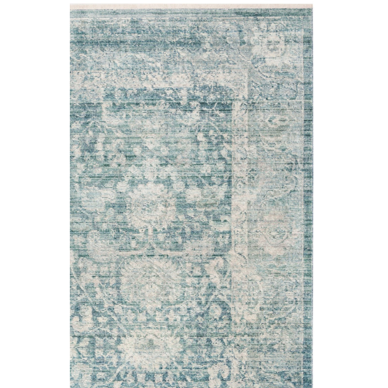 Partee Performance Oriental Rug, Square 4'