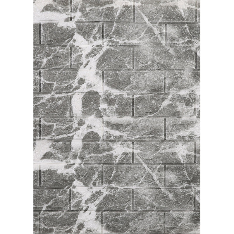 Panneau mural en vinyle auto-adhésif 30 "x 28" Falkirk Jura II, Gris / blanc cassé