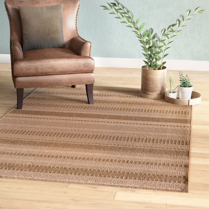 Macri Striped Indoor / Outdoor Rug, Rectangle 8'8" x 11'10''