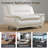Faux Leather Loveseat Sofa-2074119425