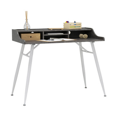 Haddan Steel Writing Desk
