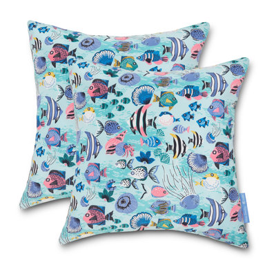 Vera Bradley Island Outdoor Square Pillow Cover & Insert