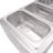 110V 4-Pan Commercial Food Warmer 1200W