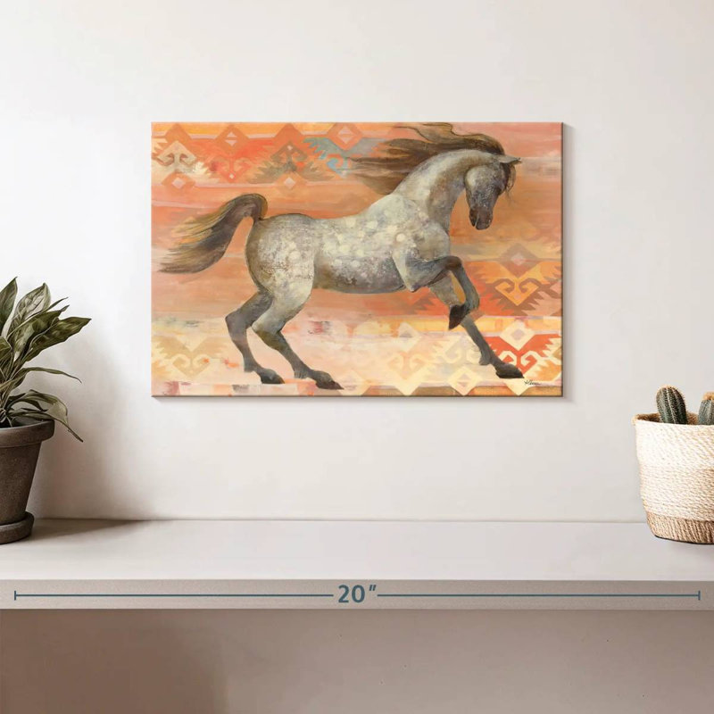 Brampt Grand Entrance Southwest Boho Blush, H 8 po x l 12 po