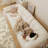 Crystal-cream 100% Polyester Modular Sofa cushion couch
