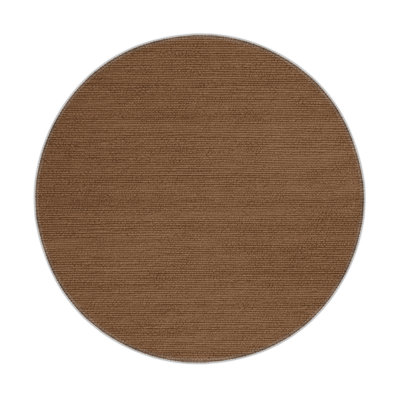 Tapis brun uni d'intérieur et d'extérieur