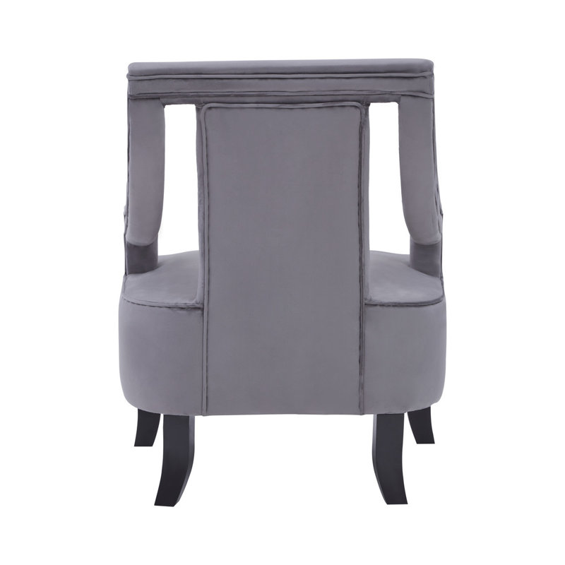Coney Upholstered Armchair, Grey