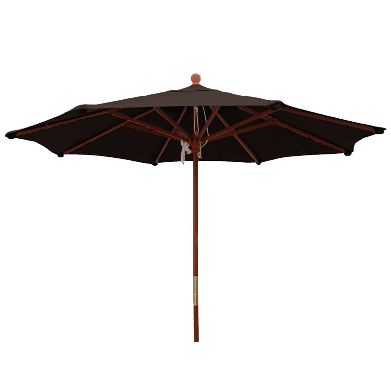Sunbrella de marché 9 pi Witherspoon, Toile Sunbrella® brun baie