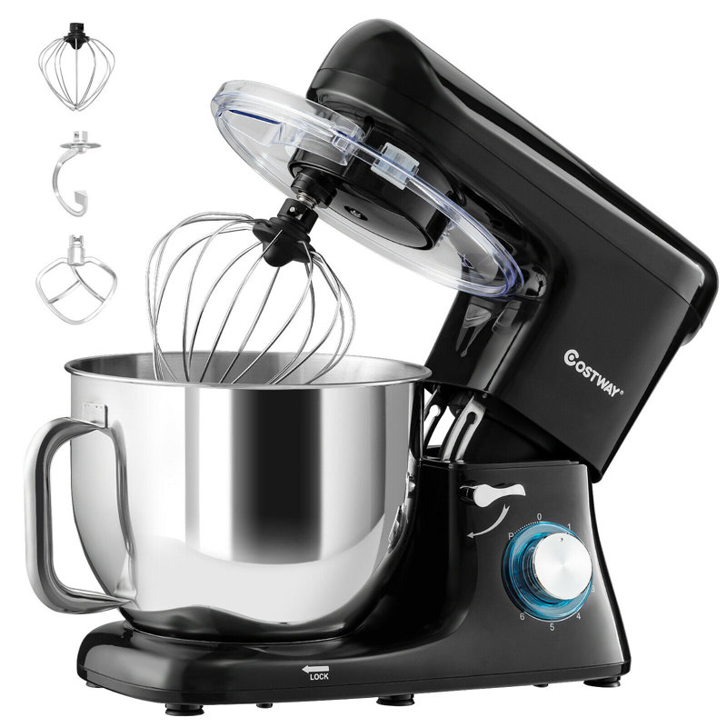 Costway 7L Stand Mixer, Black