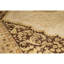Tapis beige noué à la main de haute qualité